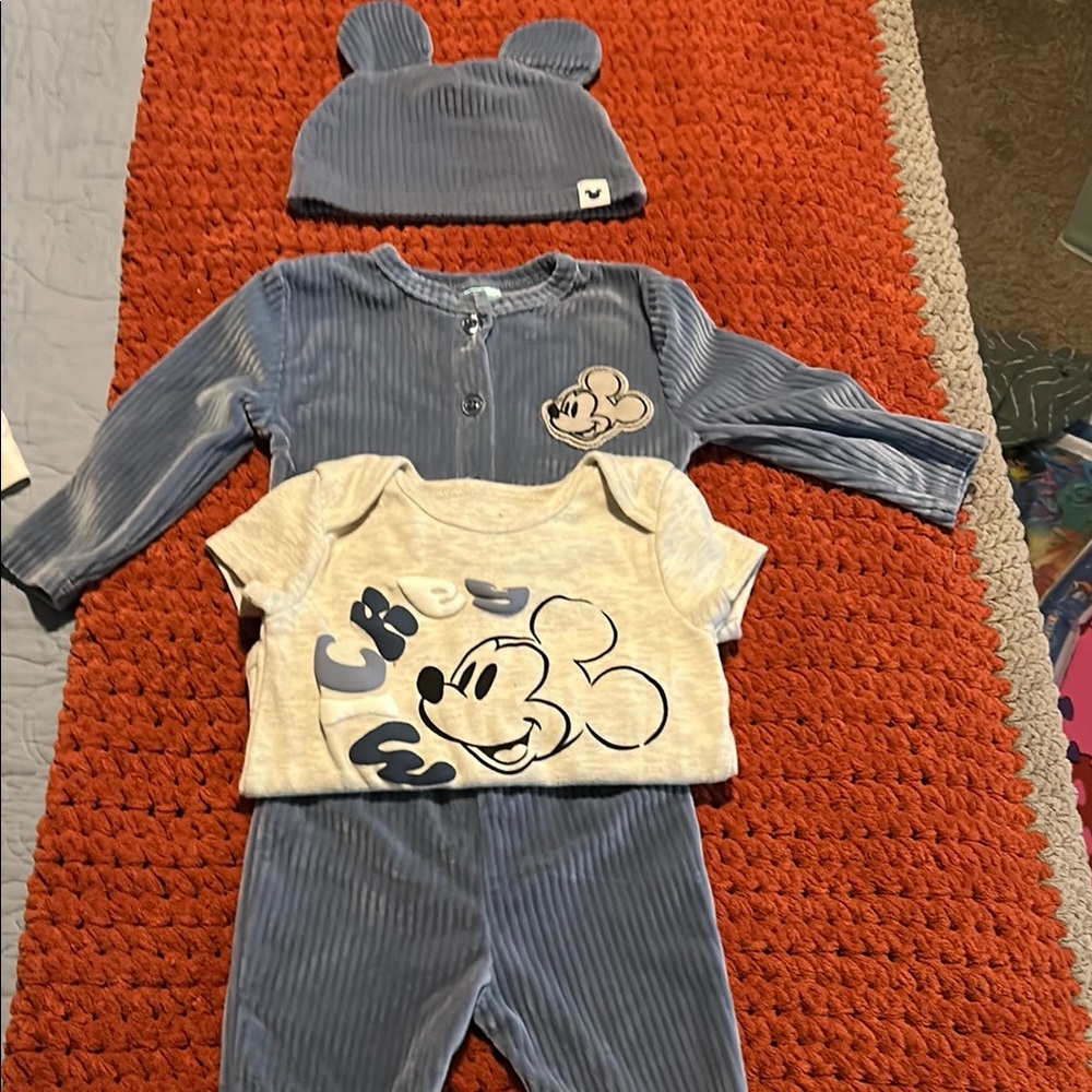 Disney Baby Cream Onesie